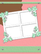 elegant pastel  special occasions printable scrapbook paper templates