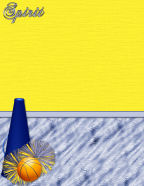 digital school spirit or cheerleading sports computer scrapbook papers