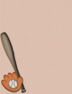 digital sports printable children scrapbook papers for boys or girls baseball pee wee papers