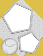 running bases base-balls batting practice