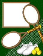 bad mitten tennis-time hitting balls with rackets