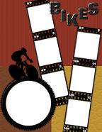 Best Cycling Scrapbooking Paper Downloadables on the Internet