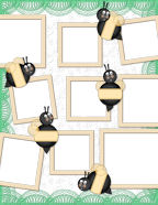 How to scrapbook for the springtime camping and butterfly season.