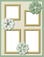 digital floral garden spring scrapbook papers to download and print