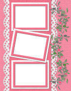 digital scrapbook templates wedding or spring themed