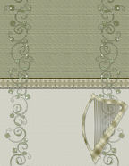 harps  with irish music clogging