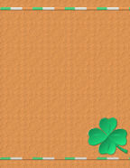 St. Patrick's Day Holiday digi-scrap paper downloadable templates.