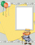 Leprechon's, Shamrock's and more St. Patrick's Day Holiday scrapbooking paper templates.