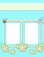 Scrapbooking Summer Time Seasonal Templates