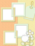 Digital Scrapbooking Summer Spting Seasonal Templates