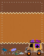 Summer Time Seasonal Digi-Scrap Paper Downloadable Templates