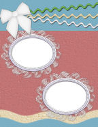 Summer Spring time themed computer scrapebooking themed downloadable paper templates.