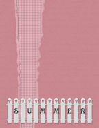 summer garden layered torn paper looks and styles