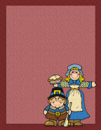 pilgrim themed printable thanksgiving scrapbook paper templates