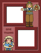digital pilgrims printable thanksgiving scrapbook paper templates