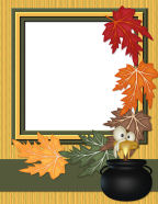 autumn leaves printable thanksgiving scrapbook paper templates