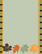 fall leaves printable thanksgiving scrapbook paper templates