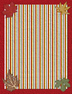 printable thanksgiving scrapbook paper templates with leaf elements