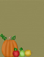 fall harvest printable thanksgiving scrapbook paper templates veggies