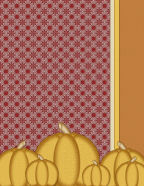 portrait format thanksgiving scrapbook papers