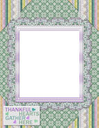 Easy to use digi scrap computer scrapbook paper downloadable templates
