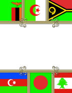 red green white and yellow general flag travel scrapebook paper backgrounds