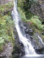 water falls hawaiian coast printable scrapbook papers for travel scrapbooking