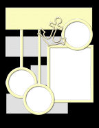 Vacation Holiday Cruise Quick Build Easy Scrapbooking Paper Templates