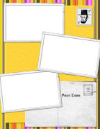 Scrapbook Photo Papers for Vacation Holiday Cruise Travel Scrapbooking.