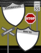 European Vacation Photo Scrapbooking Templates for download and printing.