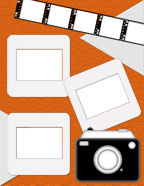 Printable Vacation Holiday Cruise travel Scrapbook template downloadables.