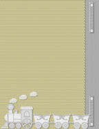 Easy Quick build travel cruise themed scrapbooking paper for downloading