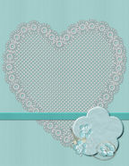 Valentines Day Holiday Hearts Digi-Scrap paper downloadables