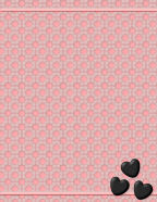 I Love You Valentines Day Holiday Digital Downloadable Scrapbooking Papers.