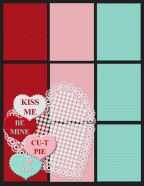 feb 14 tiled bold colors