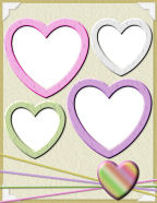 luv you frames rainbows date night