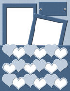 golden framed special occassions valentine