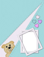 heart-pockets card holders boys and girls 