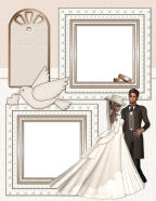 wedding scrapbook paper designs templates