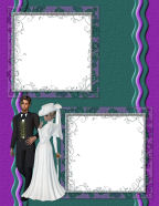 printable vintage photo wedding keepsake album papers