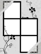 Pastel Wedding Digi-Scrapbooking Paper Templates for Download