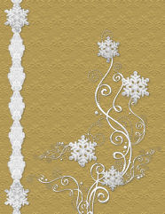 Winter Snowman Digi-Scrap Template Downloadables