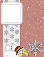 Frosty the Snowman Themed Scrapbook Membership Template Sets