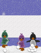 #1 Best Scrapbook Winter themed digi scrap paper downloadables