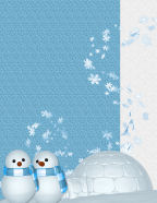 igloo and snowen winter scrapbook papers winter scrapbooking