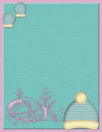 blustery day winter scrapbook papers scrapbooking north pole