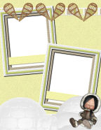 outdoors cold nature scenes eskimo kids sleeping