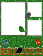 cold mornings with falling snowy times winter birds