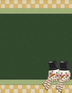 red and green christmas colors frosted wintery days