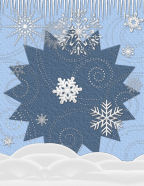 one of a kind snow and flakes